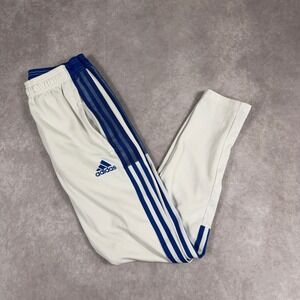 Adidas Track Pants Tiro Primegreen Aeroready Training Size Small White Blue